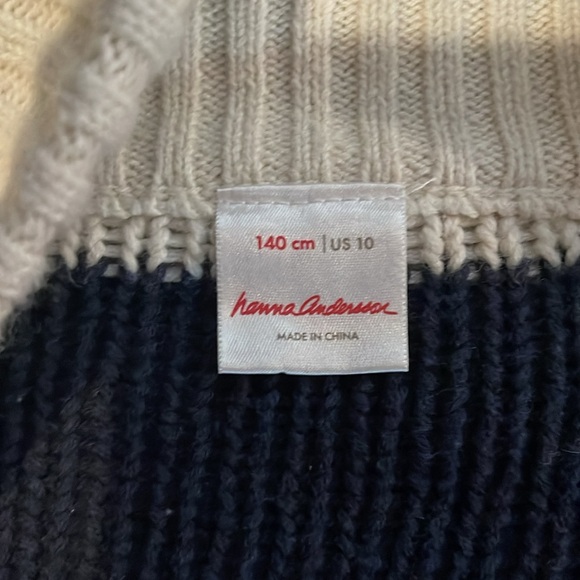 Hanna Andersson Dear Deer Sweater Jacket in Cotton & Merino Perfect Condition - Picture 2 of 6